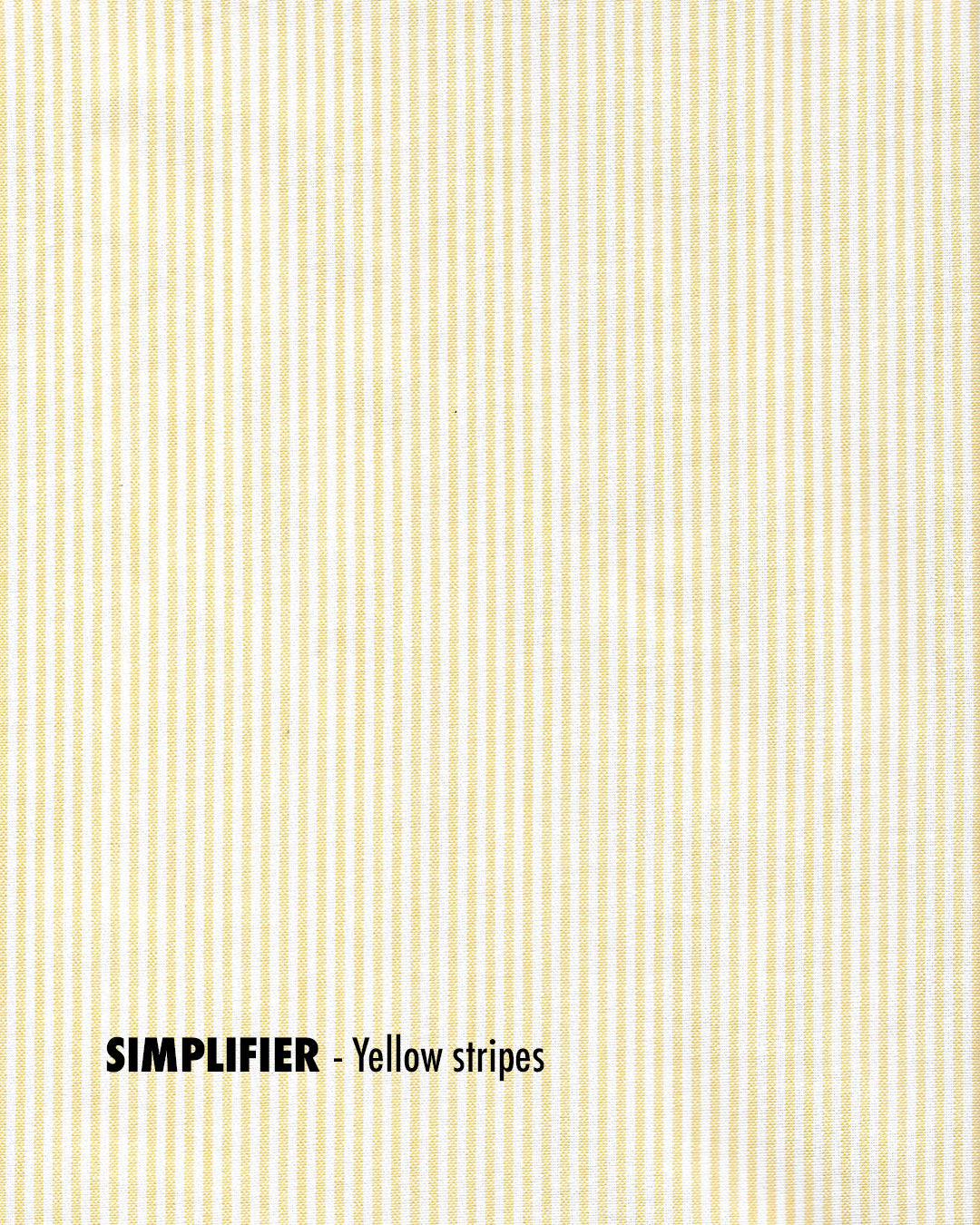 Chemise RALPH - Yellow stripes