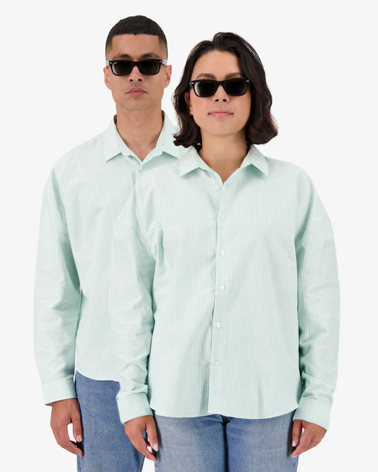 Shirt RALPH - Green stripes