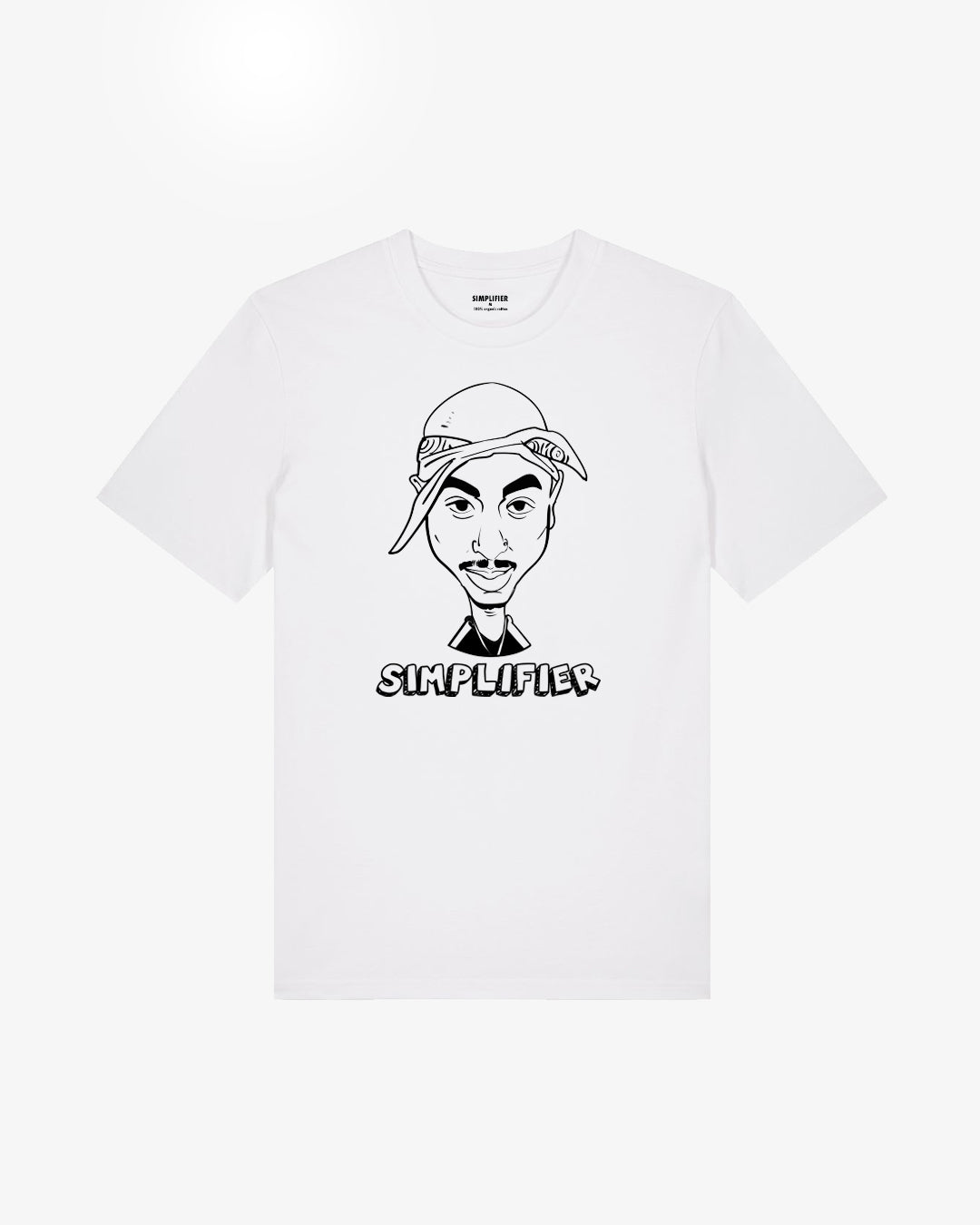 T-Caricature_8 - White