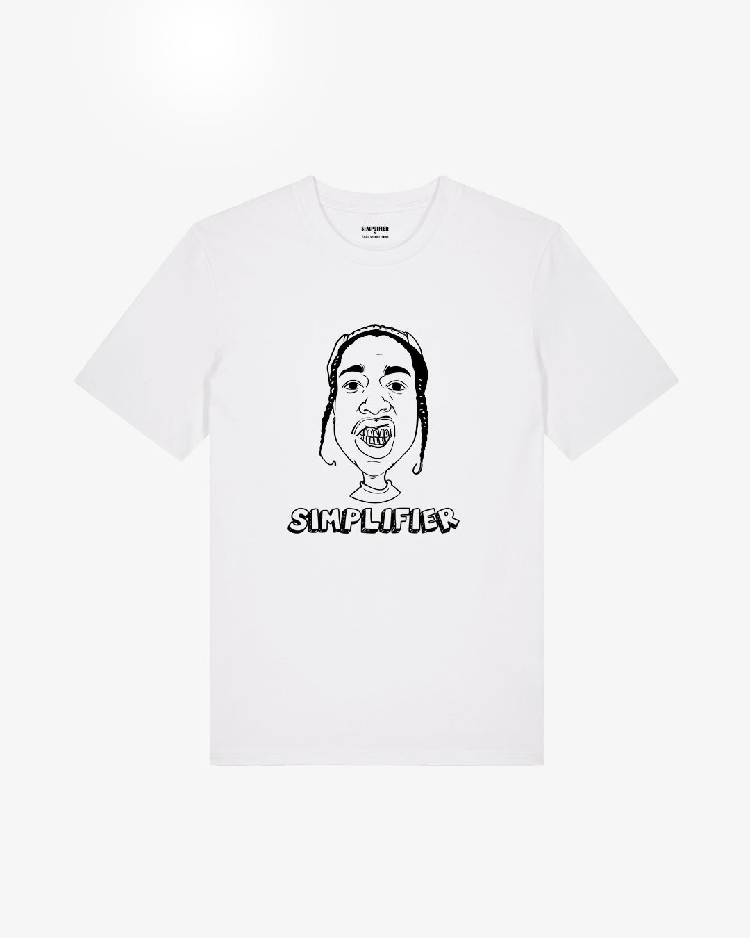 T-Caricature_9 - White