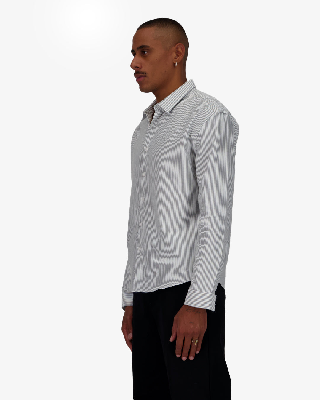 Shirt LAUREN - Black stripes