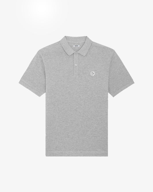 Polo RENÉ - Heather grey