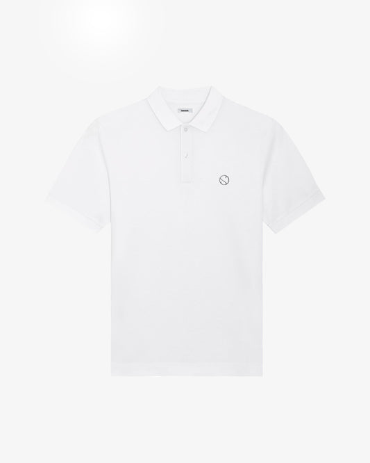 Polo RENÉ - White
